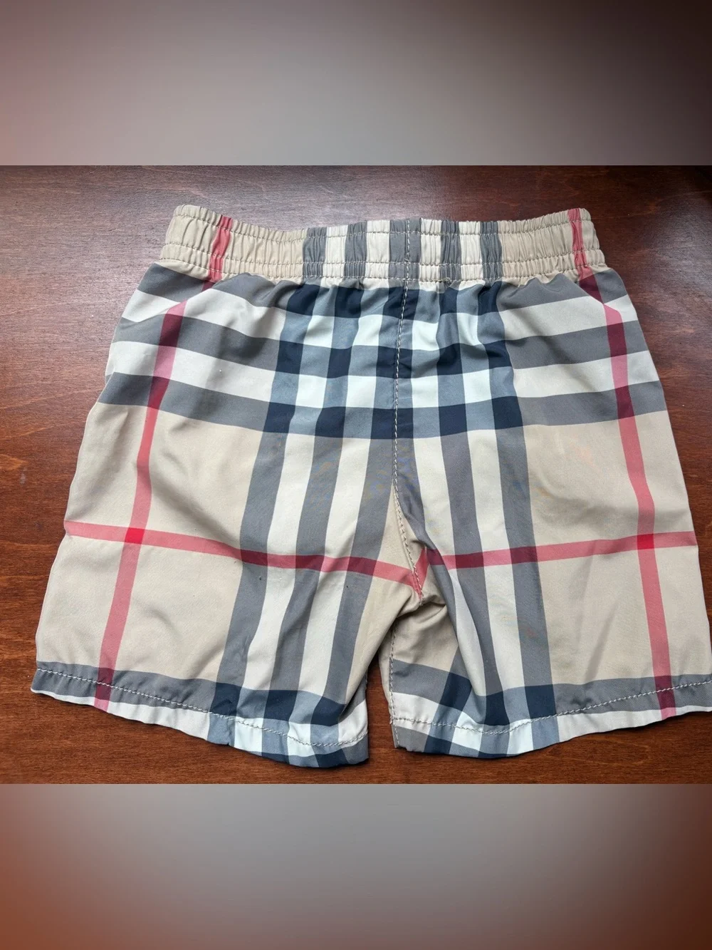 Toddler Burberry Swim Trunks - Picture 2 of 7